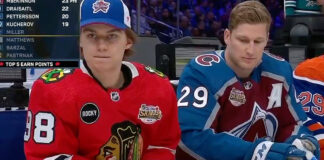 Connor Bedard Explains Why Nathan MacKinnon Stole his Stick at All-Star Weekend Nathan MacKinnon steals Connor Bedard's stick