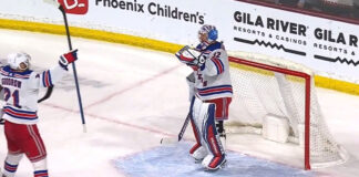 Rangers’ Quick Becomes Winningest U.S.-Born Goalie in NHL History
