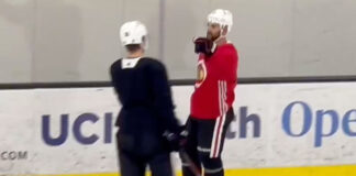 Nick Foligno Applauds Rookie Kevin Korchinski After Intense Practice Drill
