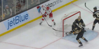 Andrei Svechnikov Scores Third Career ‘Michigan’ Goal vs Bruins Andrei Svechnikov Michigan goal vs Boston Bruins