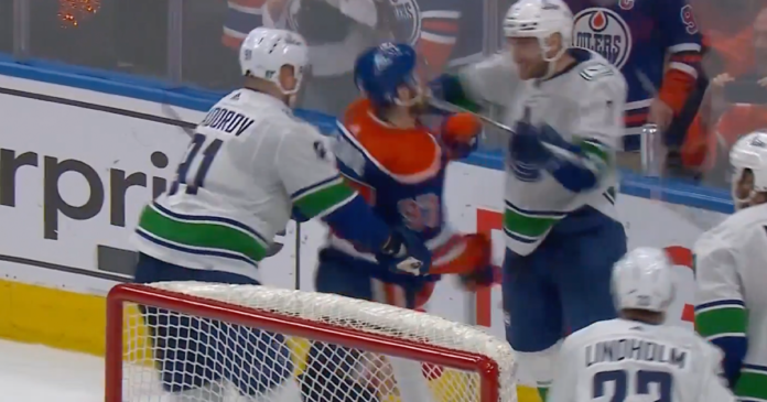 McDavid cross check