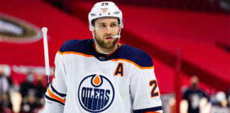 Draisaitl ‘Flying’ at Practice, Likely for Oilers Game 1 Edmonton Oilers Leon Draisaitl is a leading NHL 25 cover athlete candidate