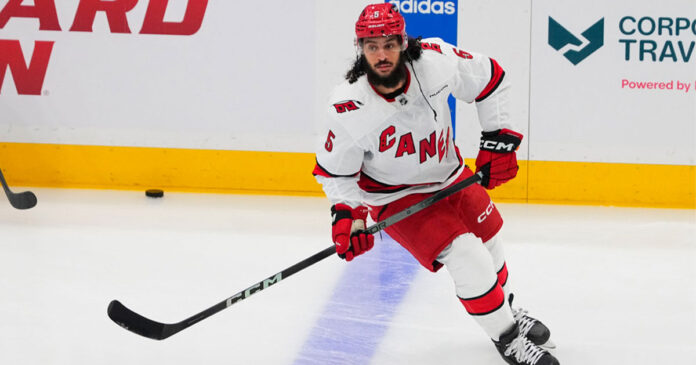 jalen-chatfied-contract-extension Jalen Chatfield contract extension Carolina Hurricanes