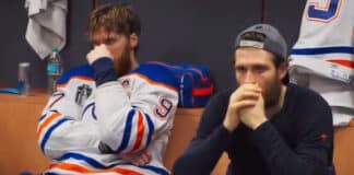 Heartbreaking Footage of Oilers Dressing Room After Game 7 Loss Oilers dressing room after Game 7 loss in Stanley Cup Final