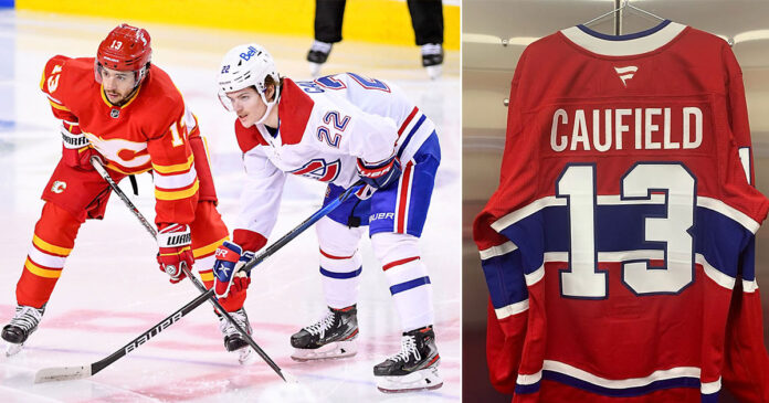 Cole-Caufield-Johnny-Gaudreau-tribute Cole Caufield changes jersey number to honor Johnny Gaudreau