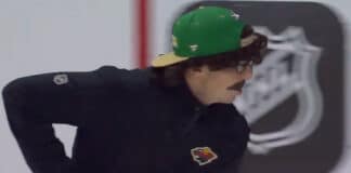 Marc-Andre Fleury Dresses as Ice Crew Member in Funny Preseason Prank Marc-Andre Fleury ice crew member prank