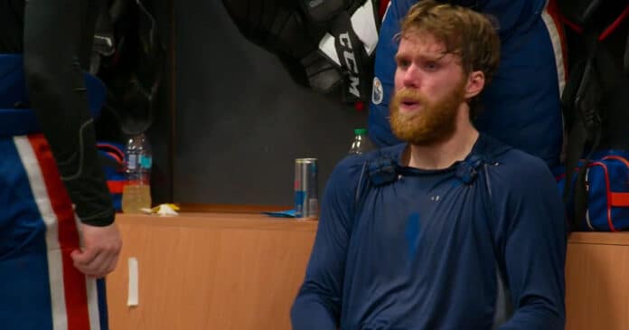 McDavid-crying-video Connor McDavid crying after losing Stanley Cup Final