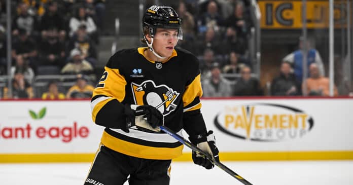 Rutger-McGroarty Rutger McGroarty Pittsburgh Penguins forward roster spot trade