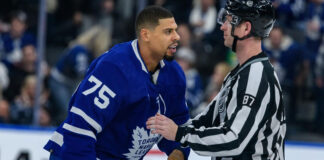 Reaves Gets 5-Game Suspension After Brutal Hit on Nurse Ryan Reaves suspension