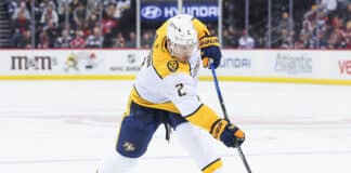 Preds’ Defenseman Luke Schenn Records 6 Shots in 3 Seconds Luke Schenn three shots on goal in six seconds vs Rangers