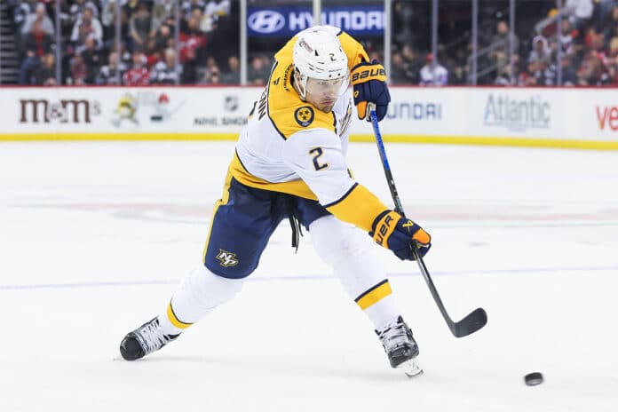 Luke-Schenn-6-shots-in-3-seconds Luke Schenn three shots on goal in six seconds vs Rangers