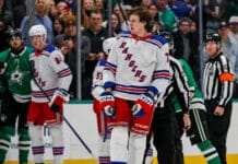 Matt Rempe Fight: Rangers Enforcer Drops Gloves With Viel Matt Rempe ejected for elbow on Miro Heiskanen