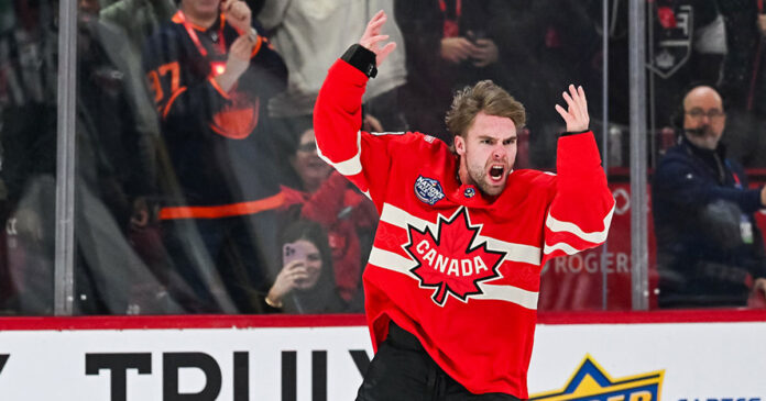 NHL-home-run Brandon Hagel fires up Team Canada at 4 Nations Face-Off