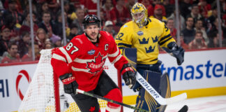 Team Canada Gets Promising Sidney Crosby Injury Update Ahead of Semifinal vs Finland Sidney Crosby Shines For Team Canada in 4 Nations OT Win vs Sweden