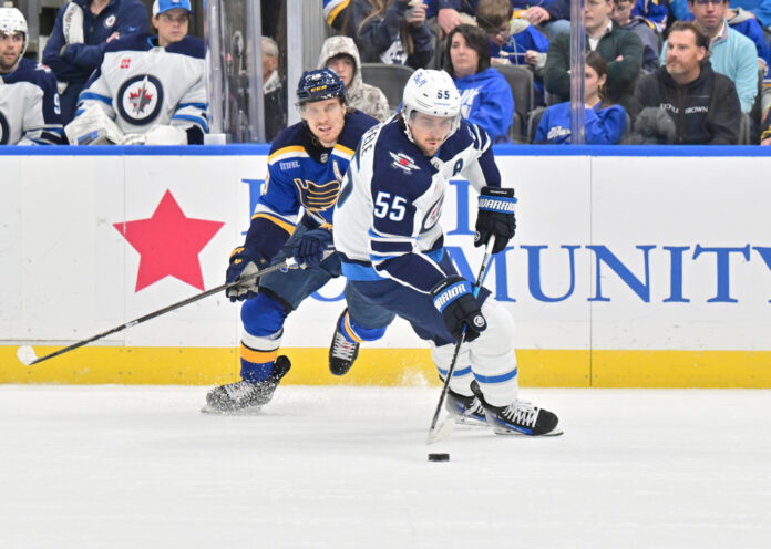 NHL: OCT 22 Jets at Blues