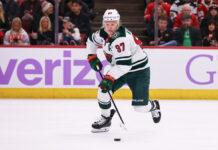 Kaprizov on Zuccarello: ‘It’s Just Part of the Hockey’ Kirill Kaprizov Minnesota Wild training camp Mats Zuccarello