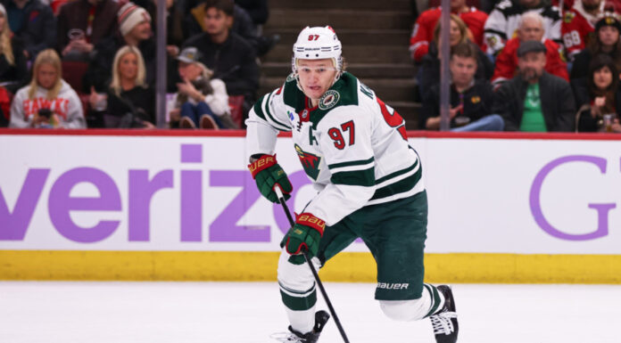 Kaprizov on Zuccarello: ‘It’s Just Part of the Hockey’ Kirill Kaprizov Minnesota Wild training camp Mats Zuccarello