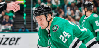 Stars’ Roope Hintz Suffers Concerning Injury From Dirty Darnell Nurse Slash Stars' Roope Hintz Suffers Concerning Injury From Dirty Darnell Nurse Slash