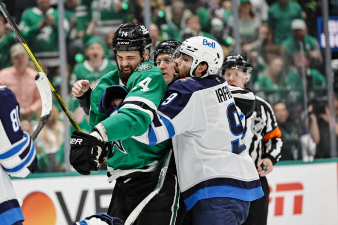NHL: MAY 13 Stanley Cup Playoffs 2nd Round Jets at Stars