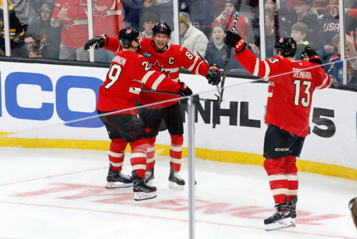 482250217027_can_vs_fin(1) Team Canada Gets Massive Nathan MacKinnon, Sidney Crosby Boosts For World Championship