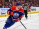 Hyman Invites Messier to See Oilers Amid Babcock Feud Zach Hyman skates for the Edmonton Oilers