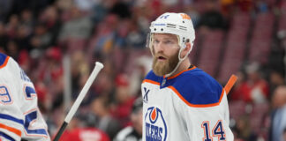 Is Mattias Ekholm Playing Tonight? See Oilers Game 1 Injury Update vs Stars Mattias Ekholm Game 1 injury update