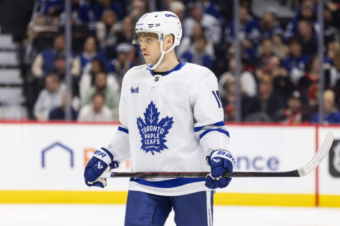 NHL: JAN 25 Maple Leafs at Senators Toronto Maple Leafs center Max Domi
