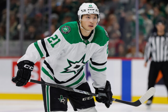 NHL: APR 06 Stars at Wild Jason Robertson Dallas Stars trade rumors RFA