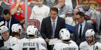 Leafs Hire Jim Hiller as Head Coach, Replacing Berube Jim Hiller Maple Leafs head coach behind the bench