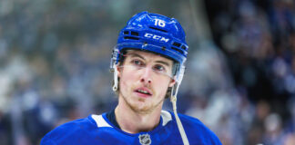 3 Potenial Landing Spots for Mitch Marner TORONTO, ON - May 18: Toronto Maple Leafs right wing Mitch Marner (16) is seen before game 7 of the Eastern Conference Playoffs between the Florida Panthers and Toronto Maple Leafs on May 18, 2025, at Scotiabank Arena in Toronto, ON.