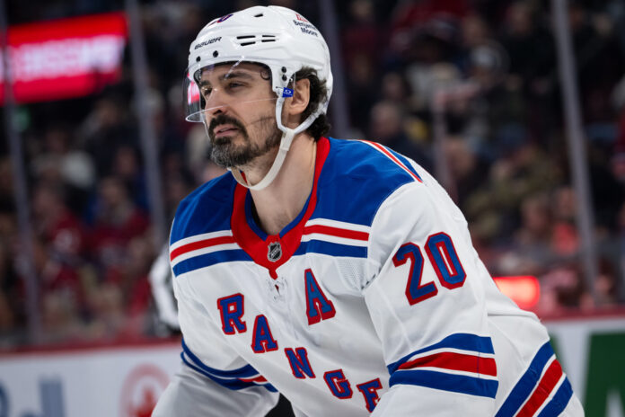 NHL: JAN 19 Rangers at Canadiens Chris Kreider free agent after clearing waivers, Bruins preferred landing spot