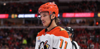Flyers Acquire Trevor Zegras in Surprising Low-Cost Trade with Ducks Trevor Zegras trade Philadelphia Flyers