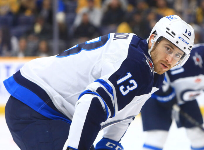 NHL: NOV 23 Jets at Predators Winnipeg Jets right wing Gabriel Vilardi