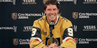 10 Most Expensive Contracts of NHL Free Agency 2025 Mitch Marner Vegas Golden Knights press conference