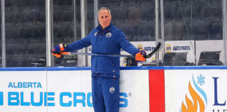 Oilers Overhaul Knoblauch’s Coaching Staff After Consecutive Cup Final Losses Edmonton Oilers coach Paul Coffey