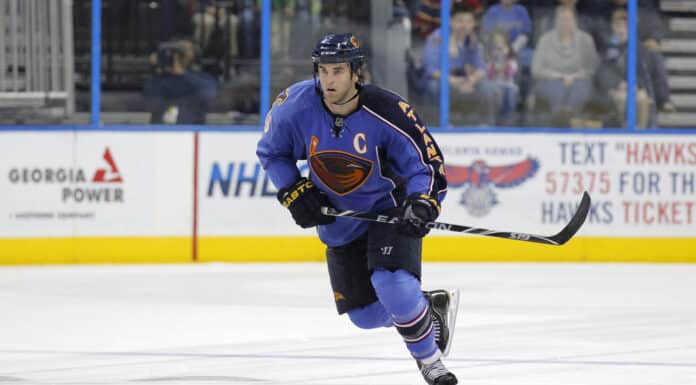 NHL Atlanta Arena: Alpharetta Approves 20,000-Seat Plan Atlanta Thrashers left wing Andrew Ladd sets up his shootout attempt