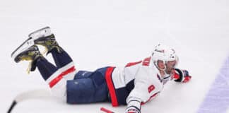 Projected Team Russia Roster for 2026 Olympics (Hypothetical) Washington Capitals player competes against New York Islanders during NHL game
