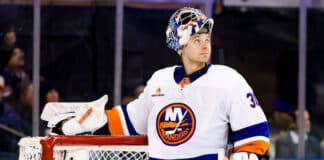 NHL Schedule Changes: Rangers-Islanders Moved Again for ESPN New York Islanders goalie Ilya Sorokin at Madison Square Garden against the New York Rangers