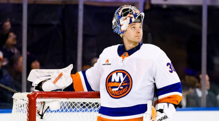 NHL Schedule Changes: Rangers-Islanders Moved Again for ESPN New York Islanders goalie Ilya Sorokin at Madison Square Garden against the New York Rangers