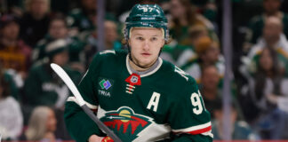 Report: Kirill Kaprizov Rejects Wild’s Record $128M Extension Offer Minnesota Wild left wing Kirill Kaprizov looks on