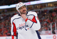 Alex Ovechkin Injury: Captain Day-to-Day, May Miss Preseason Washington Capitals left wing Alex Ovechkin looks on during a game