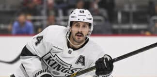 Friedman Details Phillip Danault’s Messy Exit From Kings Los Angeles Kings center Phillip Danault looks on