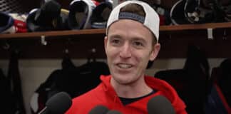 Parker Milner Goes From Food Critic to Caps Backup in Wild NHL Debut Washington Capitals Emergency Backup goalie Parker Milner speaks with the media