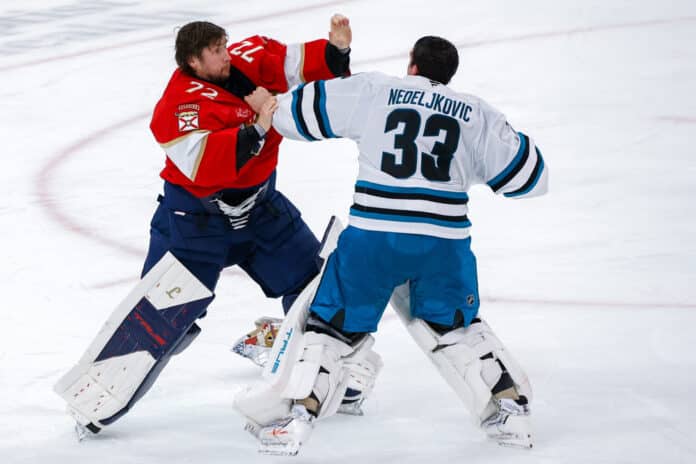 NHL: JAN 19 Sharks at Panthers
