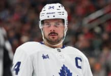 NHL Three Stars of the Week: Matthews, Oettinger, Lafrenière Auston Matthews Toronto Maple Leafs captain Maple Leafs at Devils March 4 2026