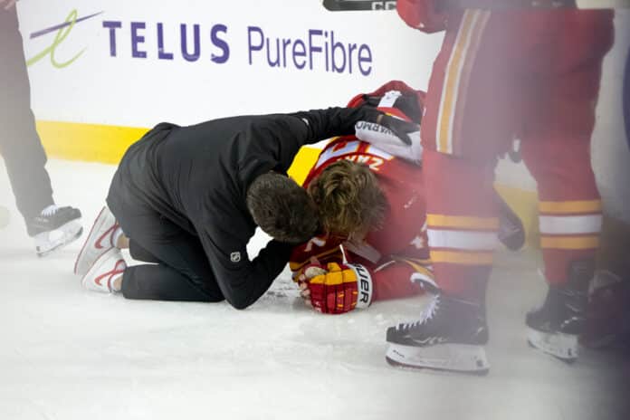 NHL: MAR 20 Panthers at Flames