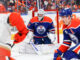 Connor Ingram Edmonton Oilers goalie playoffs Game 5 starter Ducks save