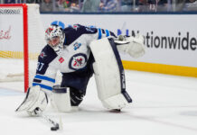 Cheveldayoff on Hellebuyck Trade: ‘No Update at This Time’ Connor Hellebuyck Winnipeg Jets goalie in net, trade target for Buffalo Sabres
