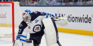 Cheveldayoff on Hellebuyck Trade: ‘No Update at This Time’ Connor Hellebuyck Winnipeg Jets goalie in net, trade target for Buffalo Sabres