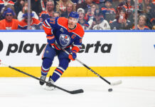 McDavid Maple Leafs Rumors: Instagram Story Sets Off Fans Connor McDavid carries the puck for the Edmonton Oilers in Game 2 against the Anaheim Ducks